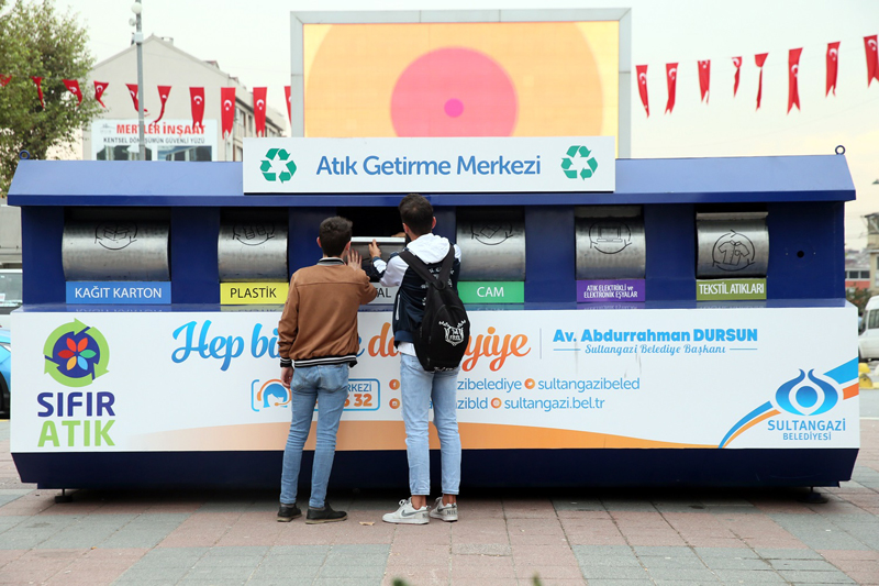 SIFIR ATIK PROJESİNE DESTEK