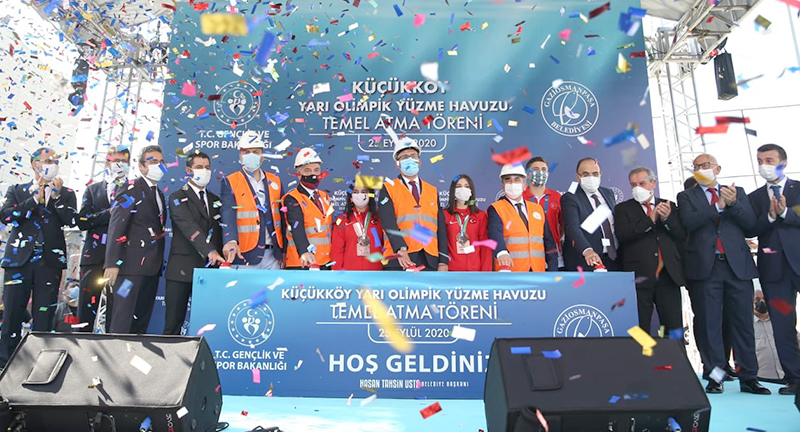 KÜÇÜKKÖY’E YARI OLİMPİK YÜZME HAVUZU