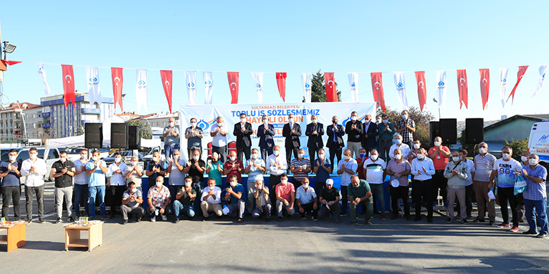 İŞÇİLERE TOPLU İŞ SÖZLEŞMESİ