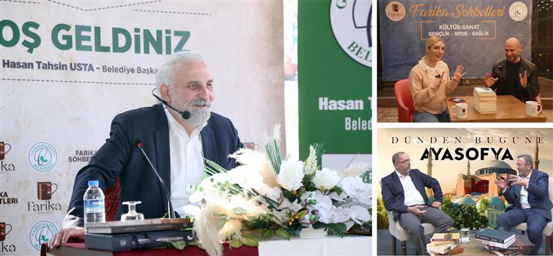 ÜNLÜ KONUKLAR FARİKA SOHBETLERİ’NDE 