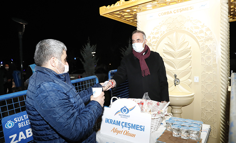 HASTANE ÖNÜNE İKRAM ÇEŞMESİ 