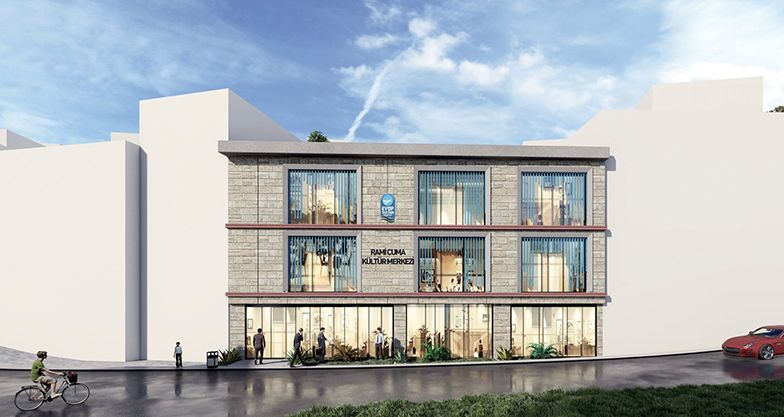 RAMİ KÜLTÜR MERKEZİNE KAVUŞUYOR