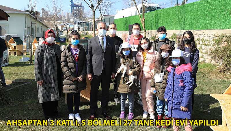 SULTANGAZİ’YE KEDİ EVLERİ 