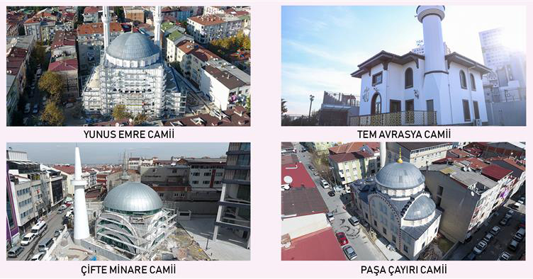 GAZİOSMANPAŞA’YA 4 YENİ CAMİ