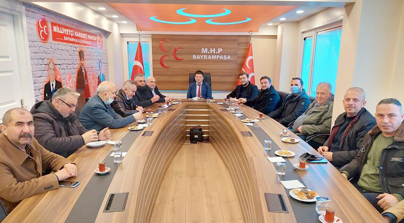 RUMELİ TÜRKLERİ’NDEN MHP’YE ZİYARET