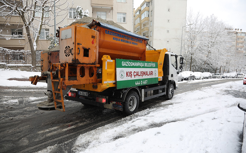 GAZİOSMANPAŞA EKİPLERİ TAM GAZ 