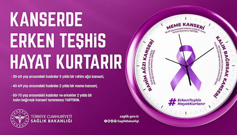 ERKEN TEŞHİS HAYAT KURTARIR!