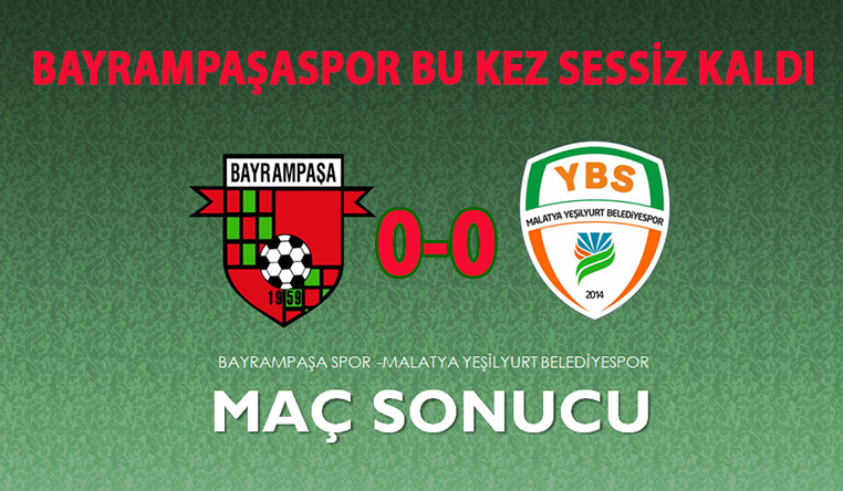 PAŞA’DA SERİ SONU: 0-0