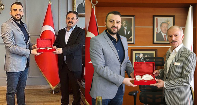 ŞENEL VE AYDINER’E ZİYARET