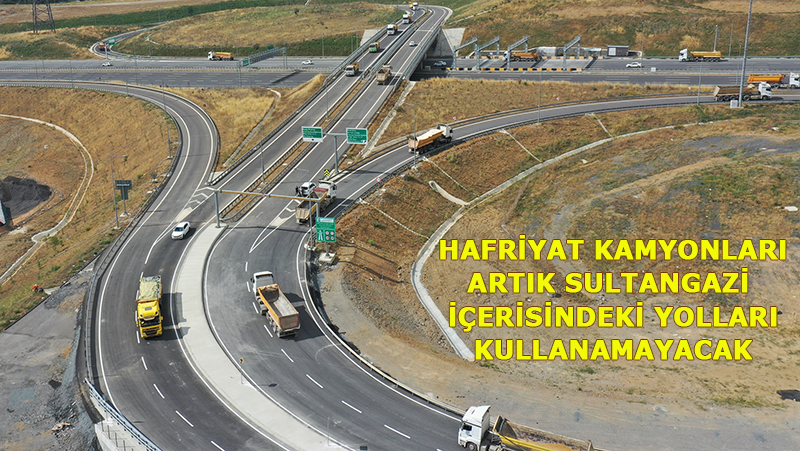 HAFRİYAT KAMYONLARINA YASAK!