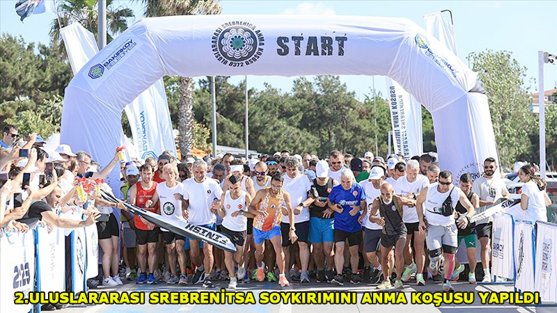 SREBRENİTSA ANMA KOŞUSU YAPILDI