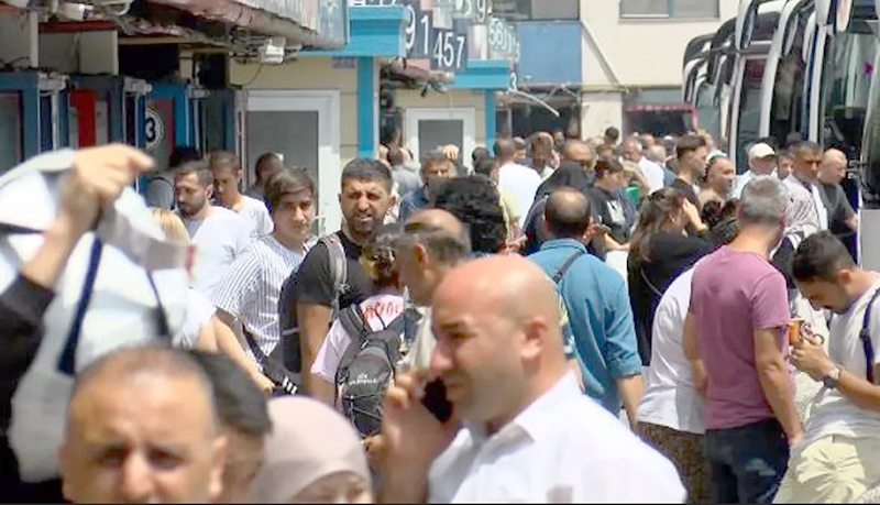 OTOGARDA BAYRAM YOĞUNLUĞU