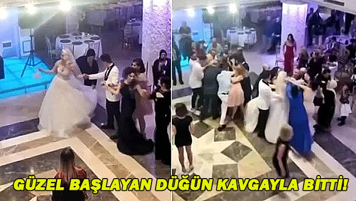 DÜĞÜNDE KAVGA!
