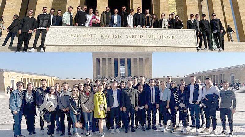 GENÇLER ATA’NIN HUZURUNDA