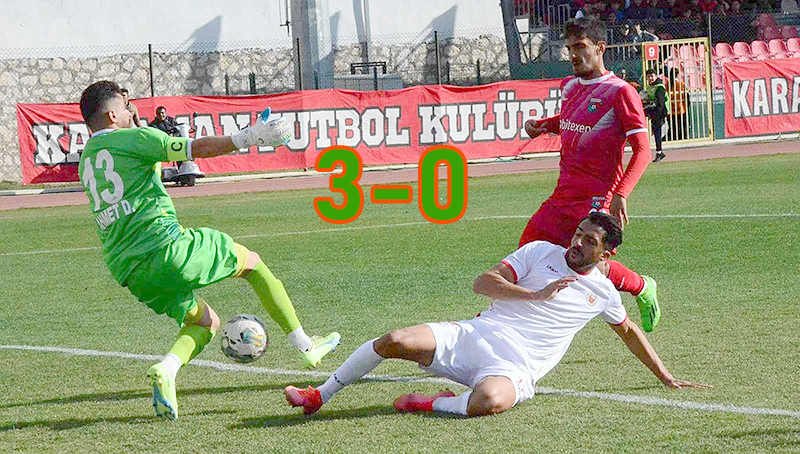 PAŞA YİNE ELİ BOŞ DÖNÜYOR: 3-0