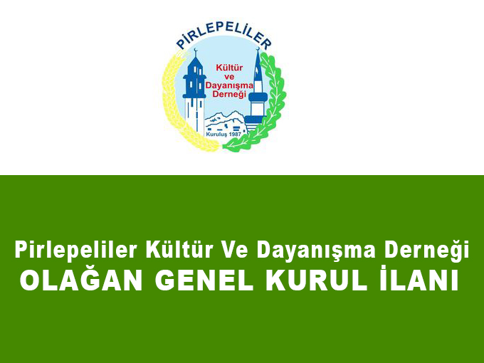 OLAĞAN GENEL KURUL İLANI