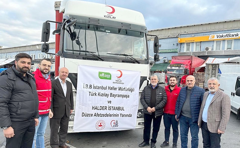 BAYRAMPAŞA’DAN DÜZCE’YE YARDIM 