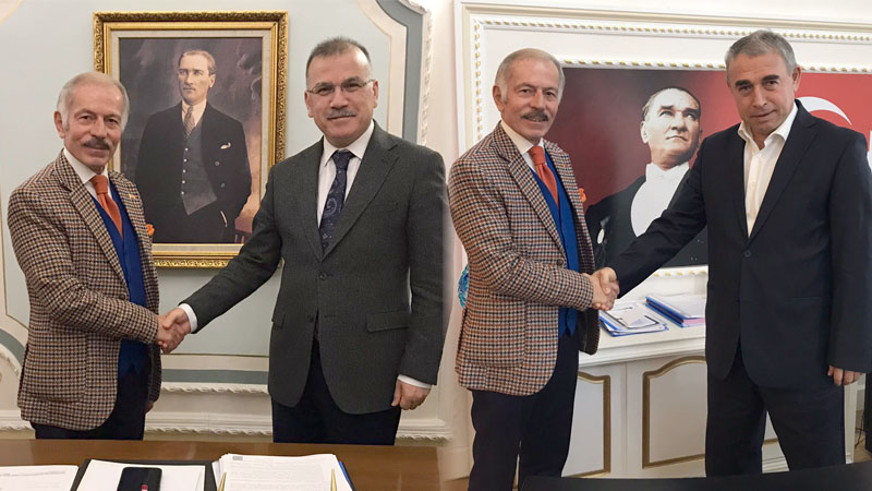 BAŞKAN AYDINER’DEN ZİYARETLER