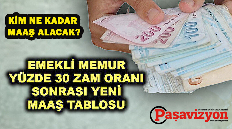 KİM NE KADAR MAAŞ ALACAK?
