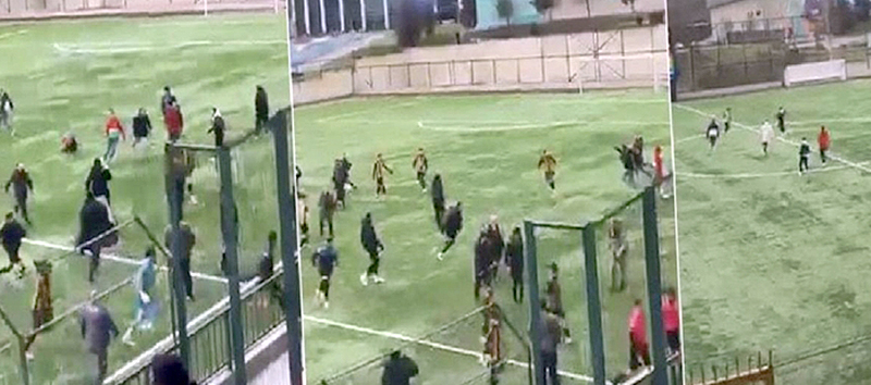 BAYRAMPAŞA’DA OLAYLI MAÇ!