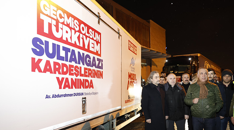  SULTANGAZİ’DEN YARDIM ELİ