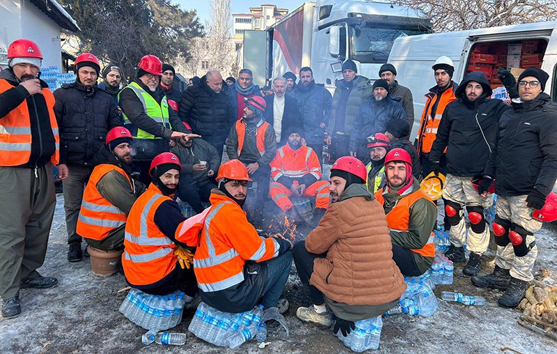 BAŞKAN AYDINER, KAHRAMANMARAŞ’TA