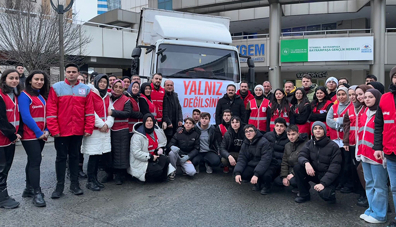 KIZILAY BAYRAMPAŞA'DA SEFERBERLİK