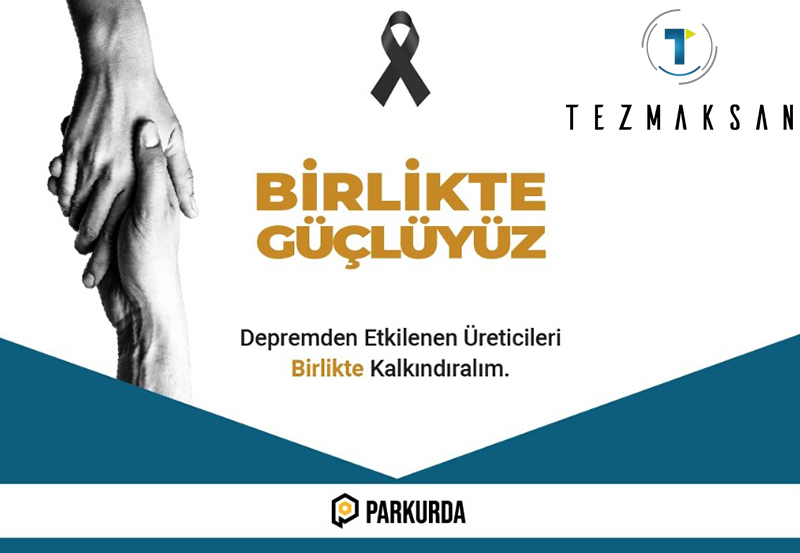 DEPREM BÖLGELERİNE İŞ DESTEĞİ