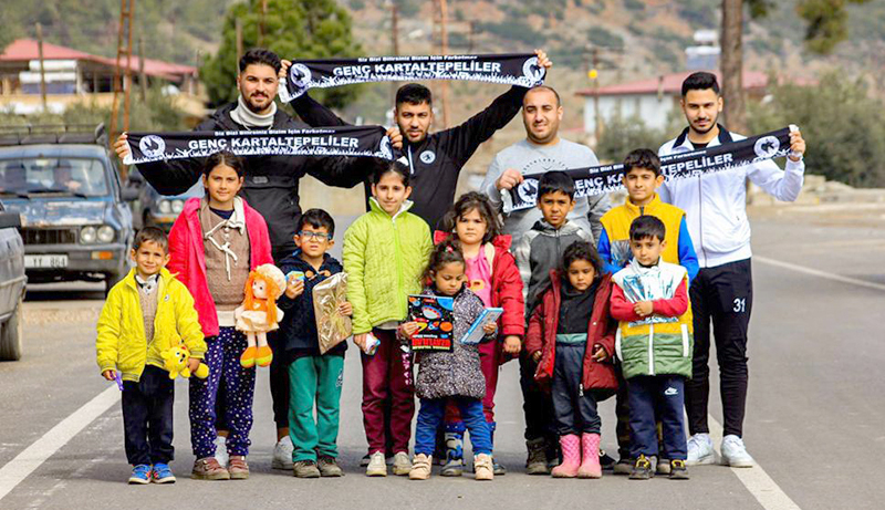 GEÇ KARTALTEPELİLER DEPREM BÖLGESİNDE