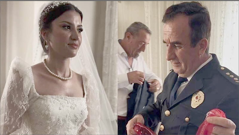 POLİSLERDEN ŞEHİT MESLEKTAŞLARINA VEFA 