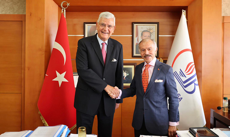 BOZKIR’DAN AYDINER’E ZİYARET