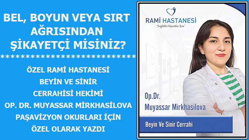 BEL, BOYUN VE SIRT AĞRILARI