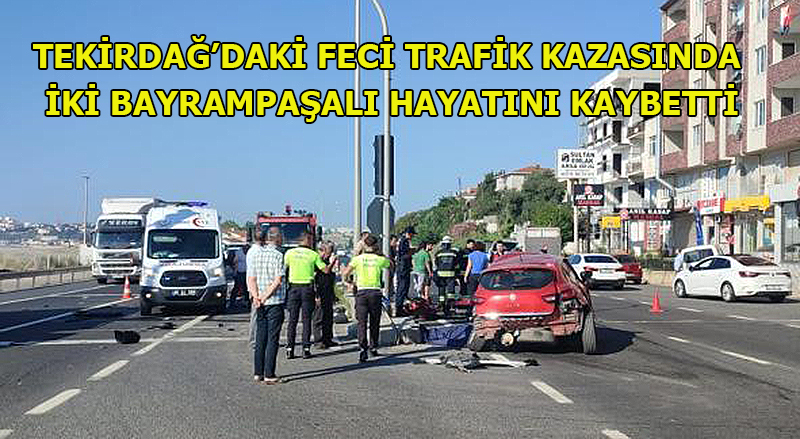 BAYRAMPAŞALILARI YIKAN KAZA!