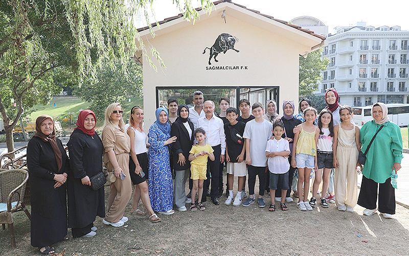 SAĞMALCILARSPOR’A ZİYARET