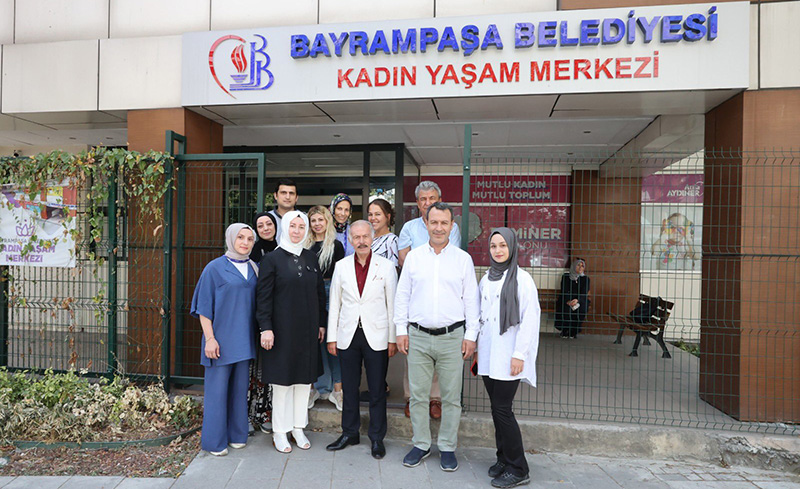 KADIN YAŞAM MERKEZİ’NE ZİYARET