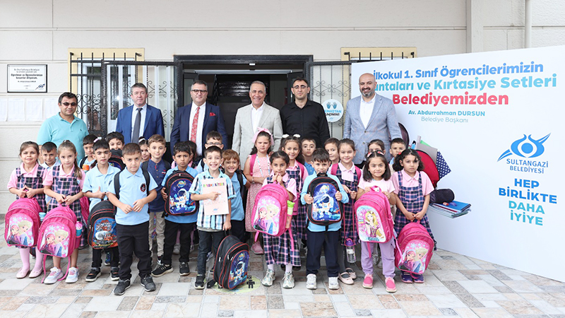 1. SINIFLARA ÇANTA VE KIRTASİYE SETİ 