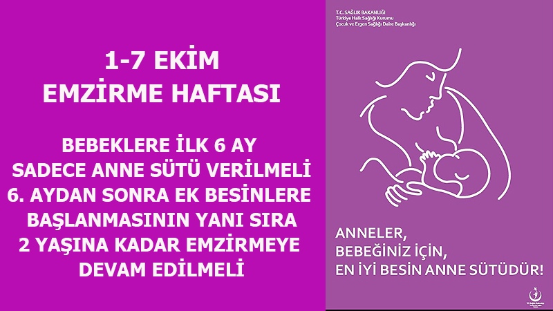 ANNE SÜTÜ İLE SAĞLIKLI NESİLLER