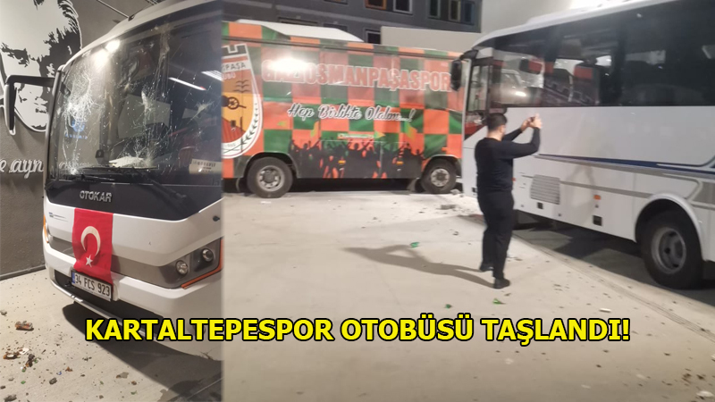 GAZİOSMANPAŞA’DA OLAYLI MAÇ