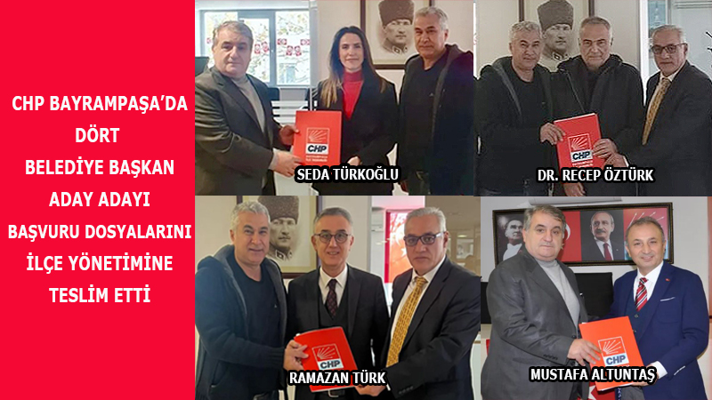 CHP’DEN BELEDİYE BAŞKAN ADAY ADAYLARI