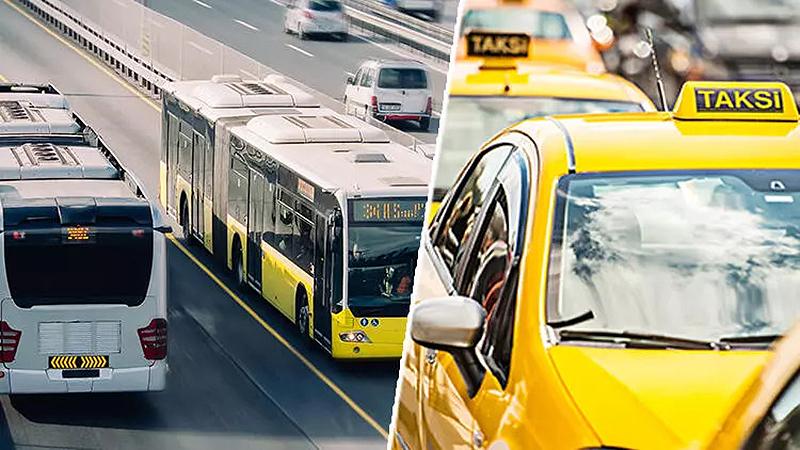 İSTANBUL'DA TOPLU ULAŞIMA ZAM 