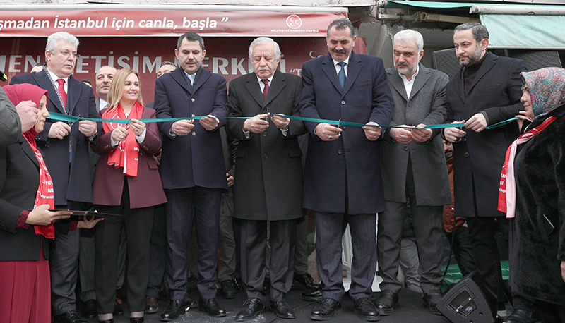 CUMHUR İTTİFAKI SİM AÇILIŞINDA