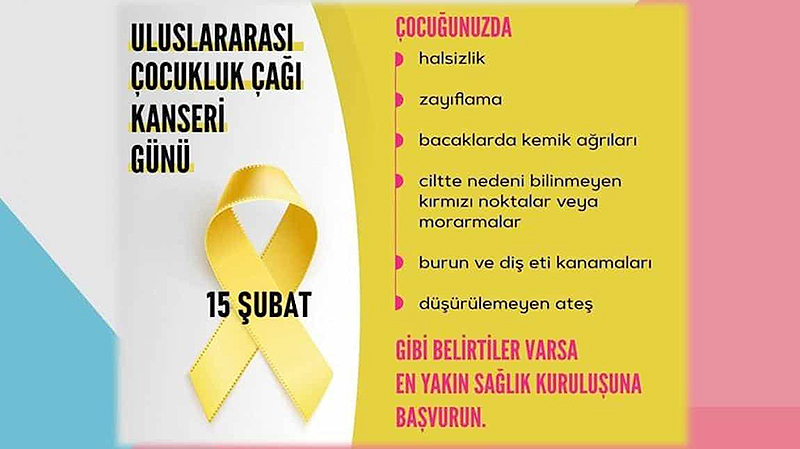 ÇOCUKLUK ÇAĞI KANSER GÜNÜ