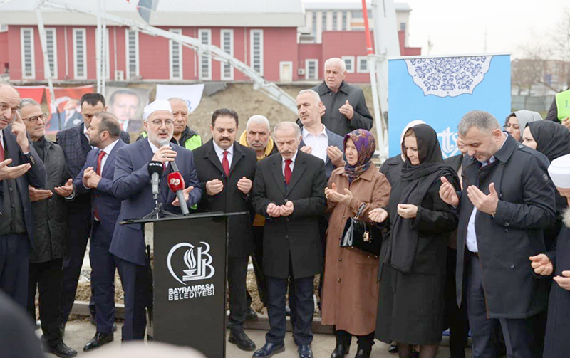 KAPTAN AHMET ERDOĞAN CAMİİ’NİN TEMELİ ATILDI