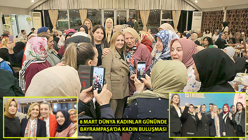BAYRAKTAR, KADINLARLA BULUŞUYOR