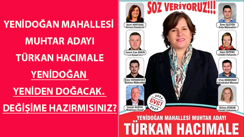 TÜRKAN HACIMALE MUHTAR ADAYI