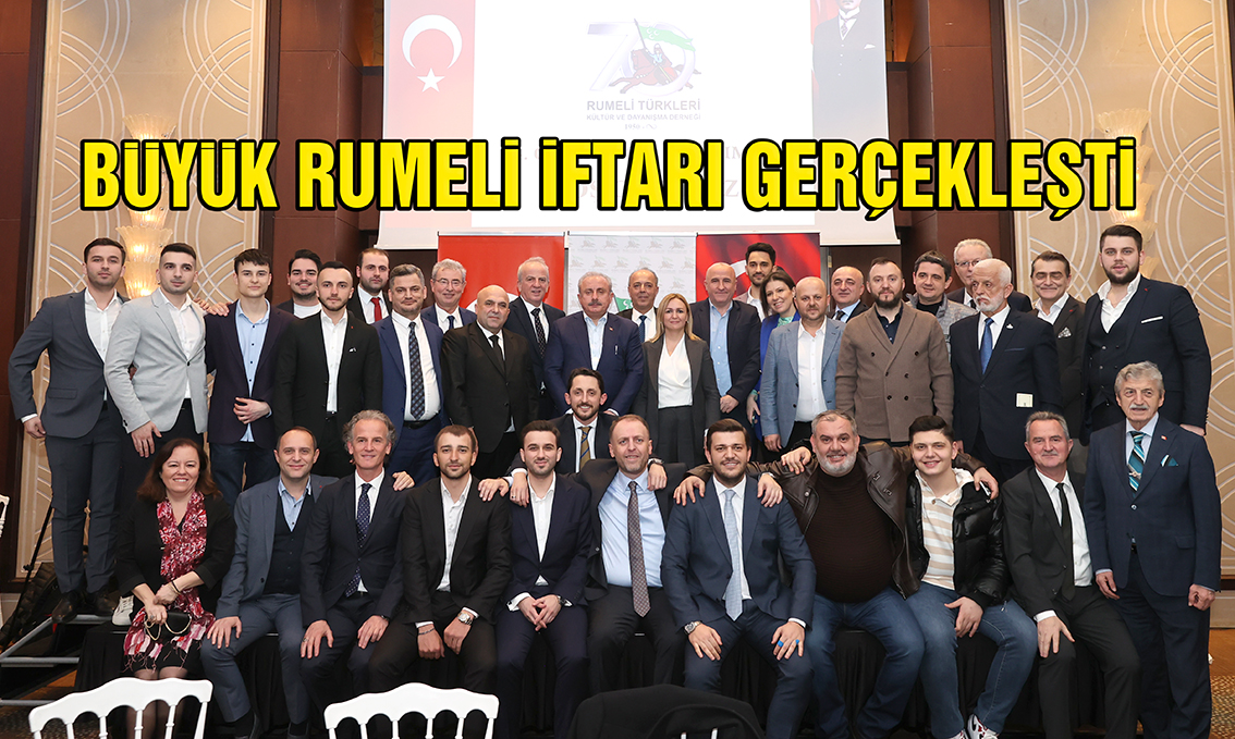 RUMELİ CAMİASI İFTARDA BULUŞTU