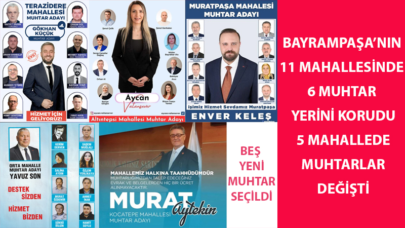 5 YENİ MUHTAR