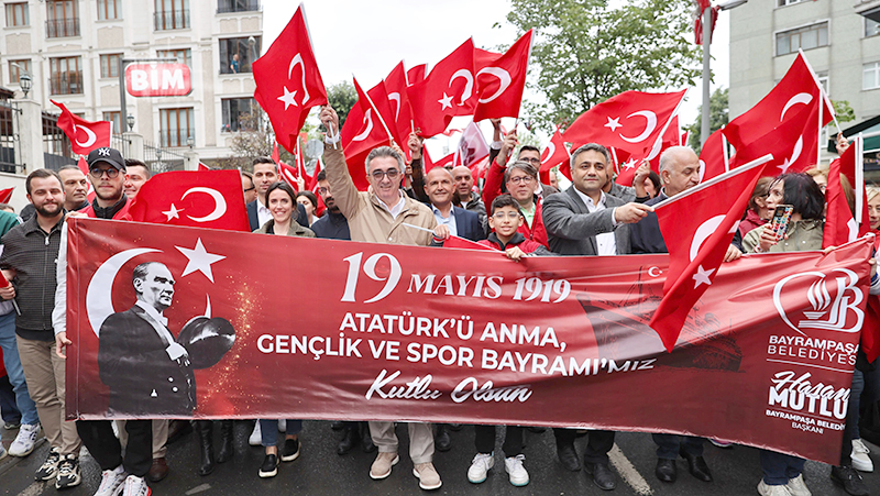 BAYRAMPAŞA’DA 19 MAYIS COŞKUSU