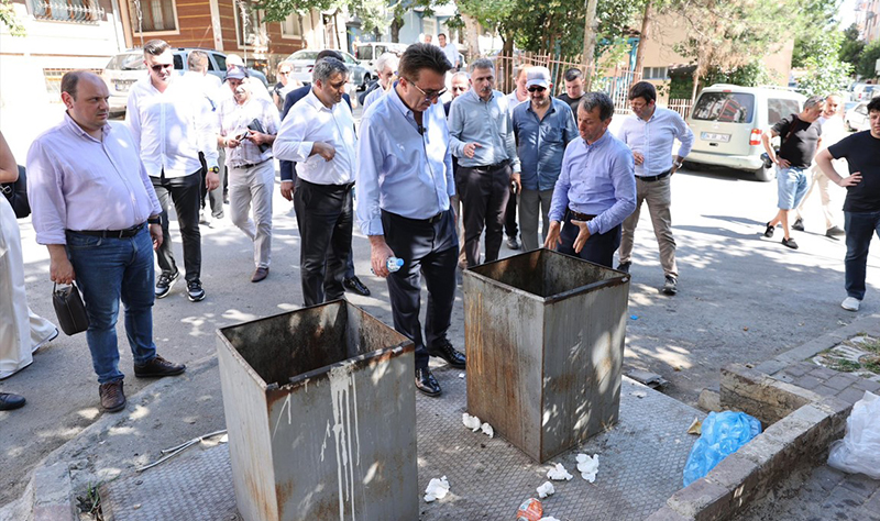 MUTLU, KARTALTEPE’DE İNCELEMELER YAPTI 