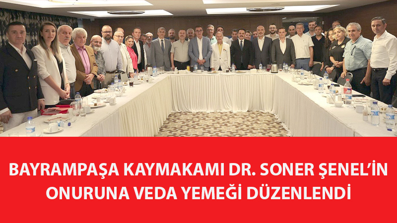 ŞENEL’E VEDA YEMEĞİ